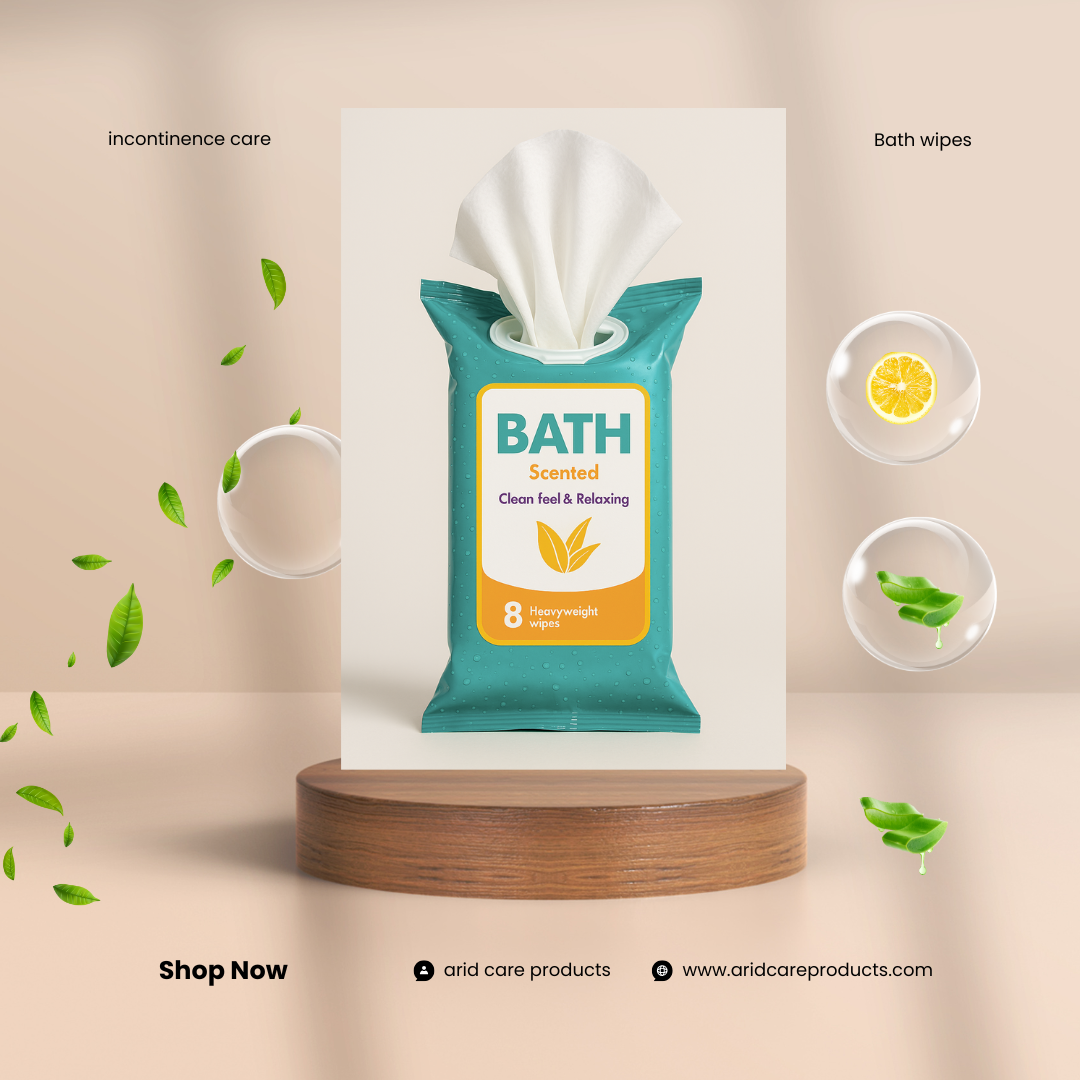 Incontinence wipes