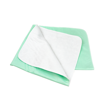 Reusable, Incontinence Bed-Pads - Green 24"x36", Pack of 3