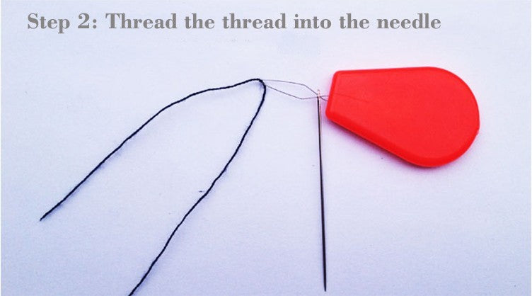 Colorful Plastic Threader DIY Multi-function Needle Threader