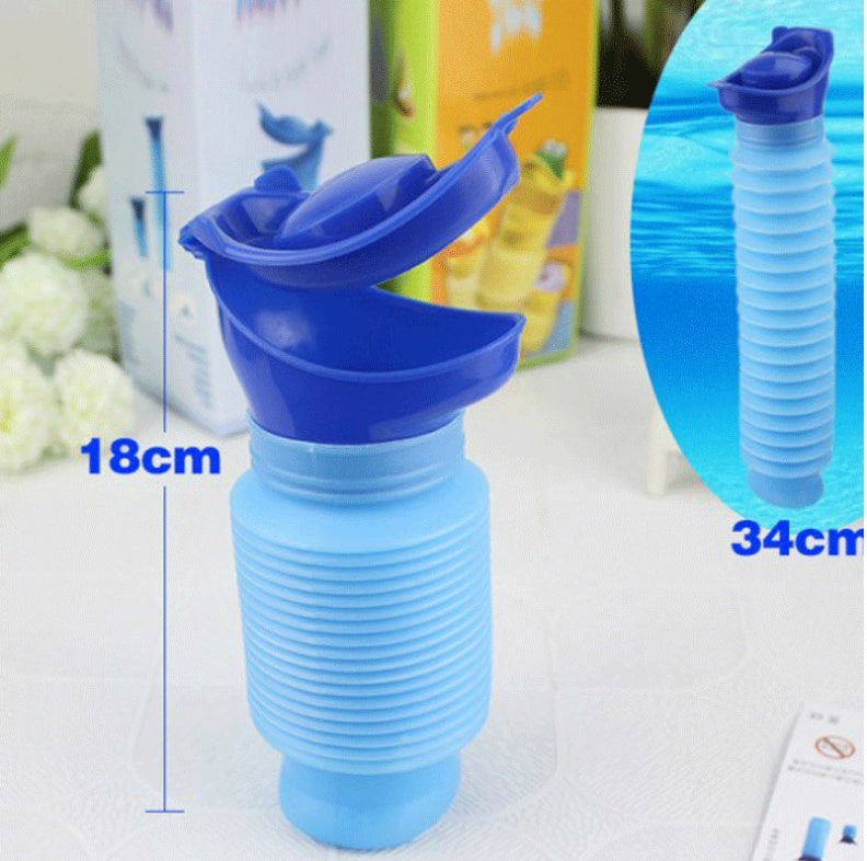 Portable urinal telescopic urinal