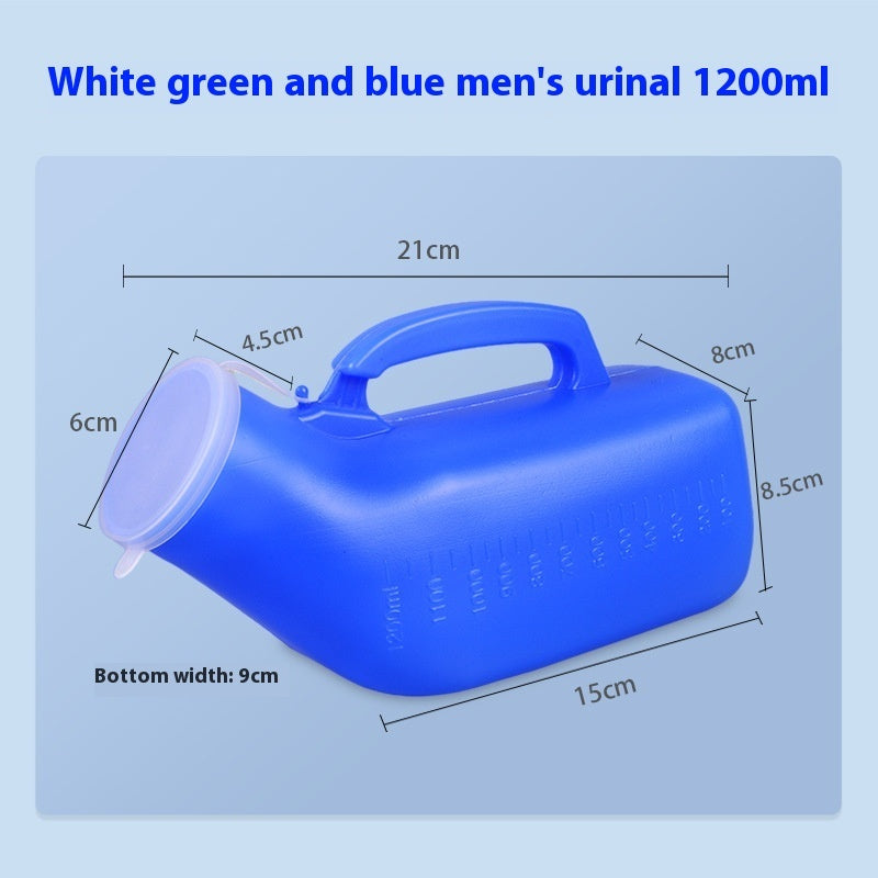 Portable Urinal Unisex Household Plastic With Lid