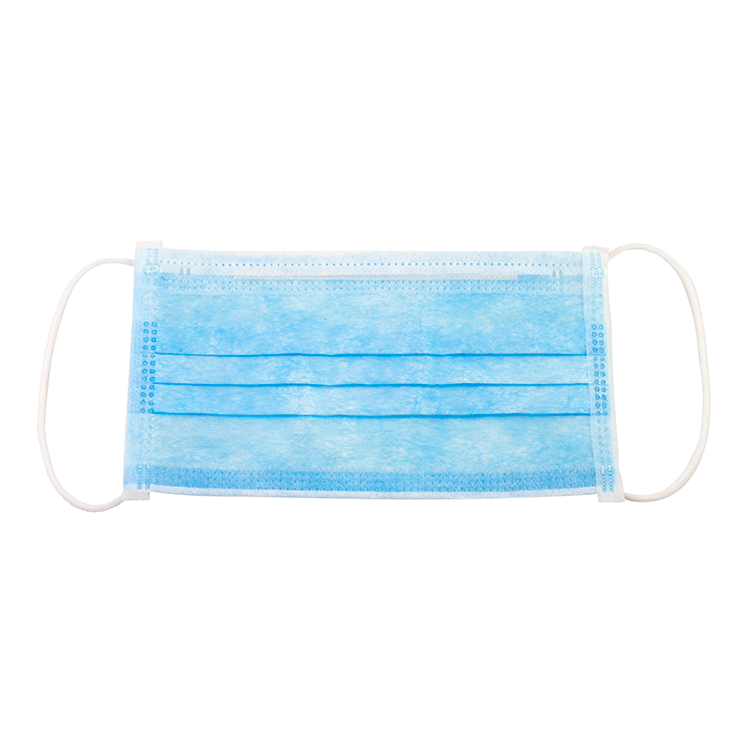 Youth Face Mask w/ Ear Loop, Blue 50 Count Per Box