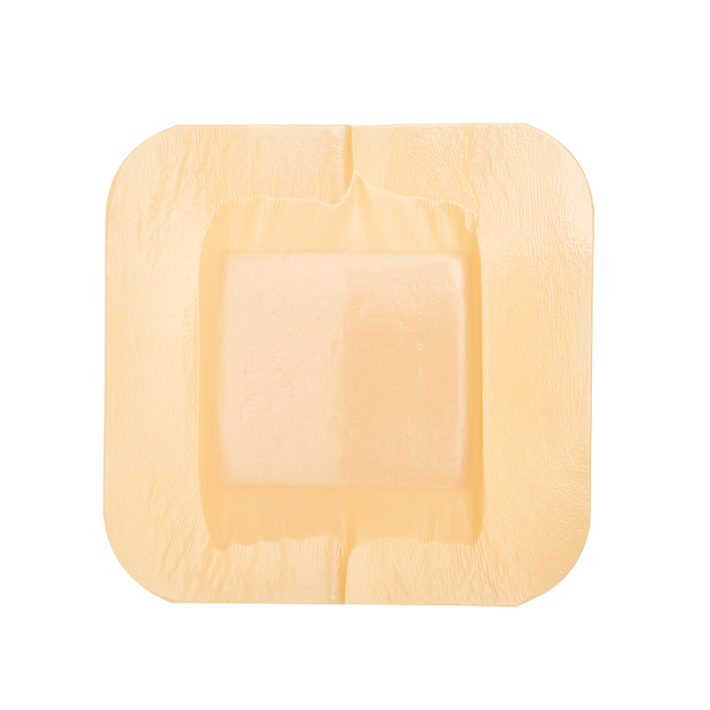 A Sterile Waterproof Foam Dressing Bordered 6" x 6", A Box of 10 counts
