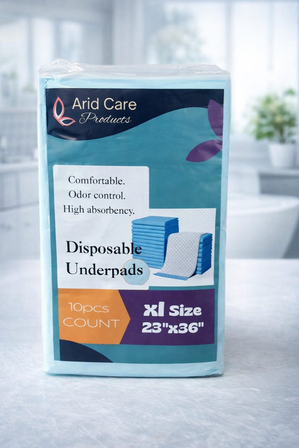 Arid Care Premium First Order Bundle- Adult Briefs & Underpads