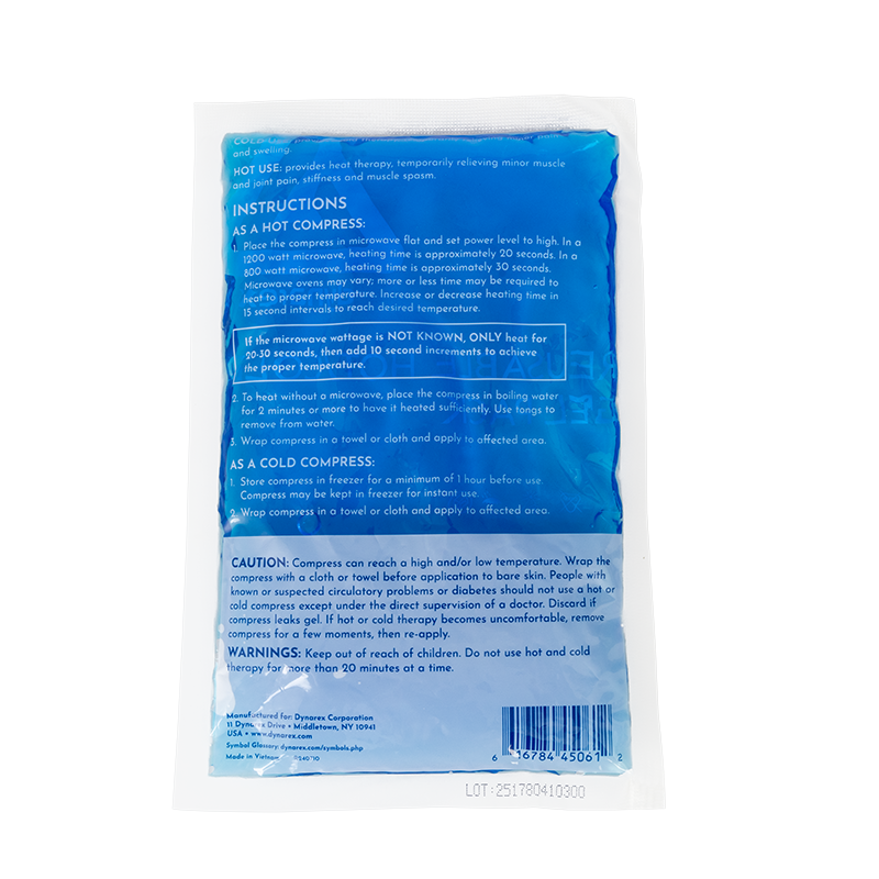 Reusable Hot/ Cold Gel Packs 6"x9" 1 Count