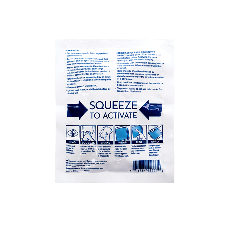Instant Cold Pack 4"x 5", 24 Counts