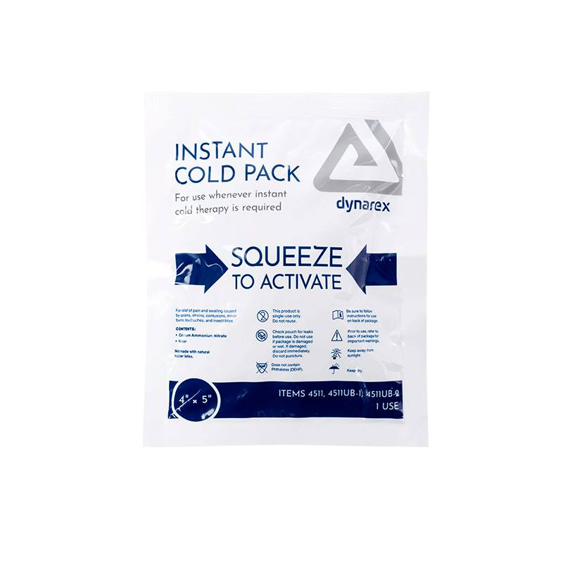 Instant Cold Pack 4"x 5", 24 Counts