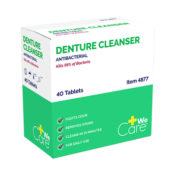 Denture Cleanser, 1 Tablet per Packet