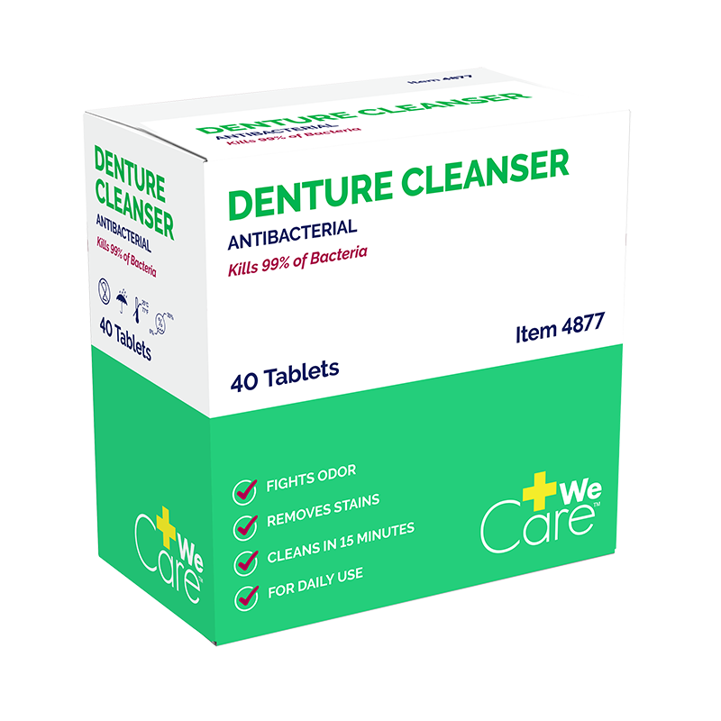 Denture Cleanser, 1 Tablet per Packet