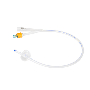 Silicone Foley Catheters 2-way Standard, 16FR/5-10cc (Pack of 10)