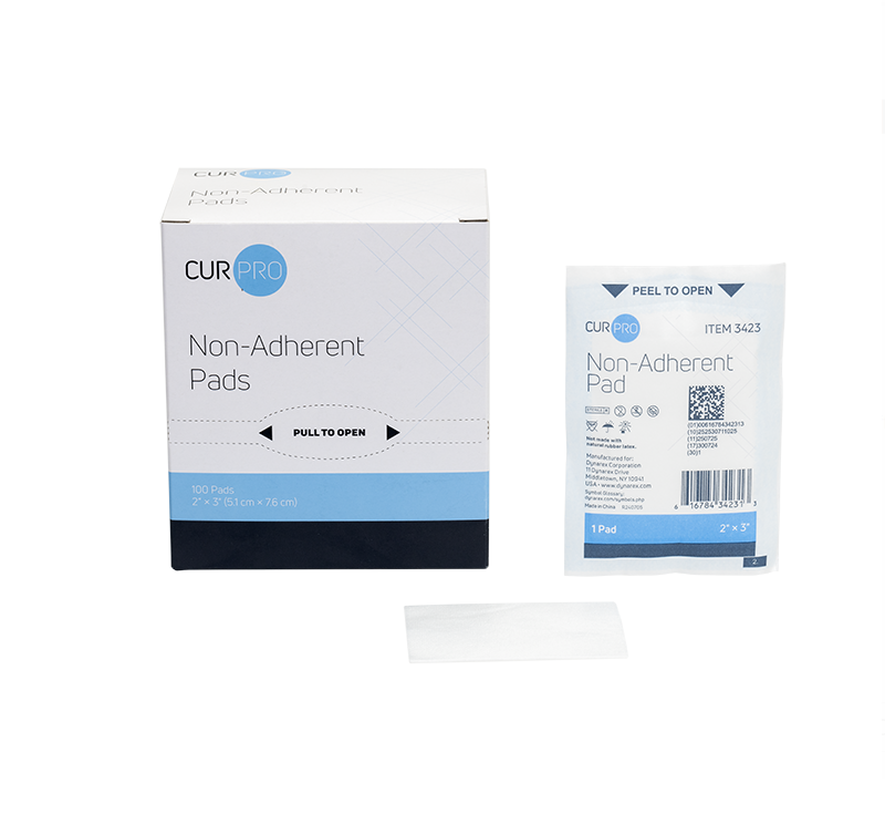 Non-Adherent Pads - Sterile 2" x 3", 100 Unit per Box