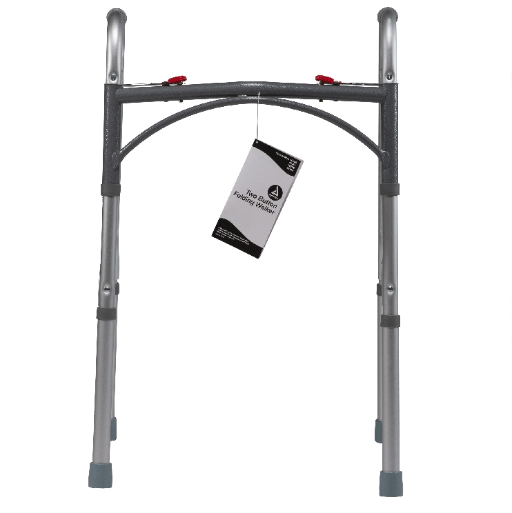 Adult Two Button folding Walker 32" - 39"