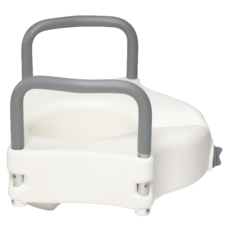 Raised Toilet Seat with Arms