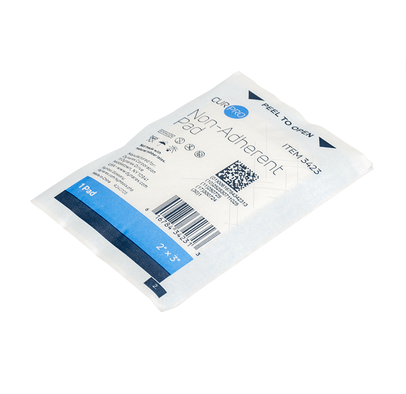 Non-Adherent Pads - Sterile 2" x 3", 100 Unit per Box