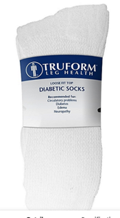 TRUFORM Loose Fit Diabetic Socks