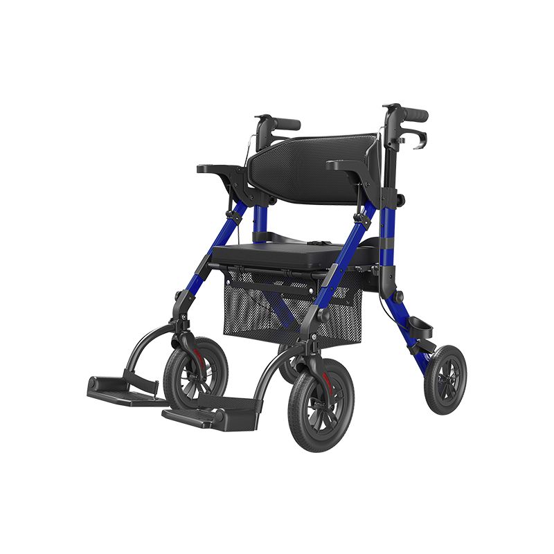 Z51 Combo 2-in-1 Rollator-Transport Chair Walker