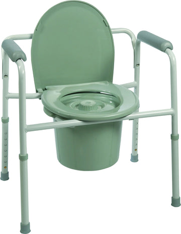 3 in 1 Steel Commode