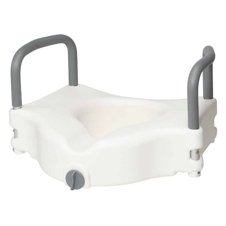 Raised Toilet Seat with Arms