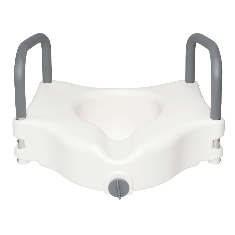 Raised Toilet Seat with Arms